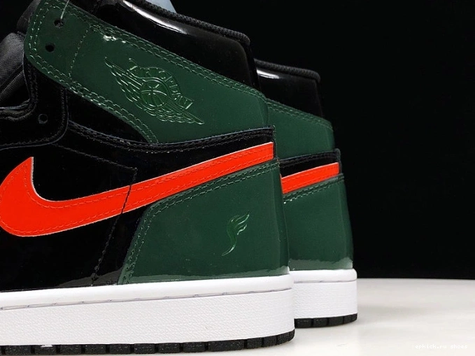 Rep 1 x Retro Black AV3905-038 Air Team High Jordan OG SoleFly Orange-Fir 0706